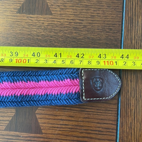 Ariat Braided Belt  unique.  44” total length. Adjustable- fastened anywhere - Picture 4 of 5
